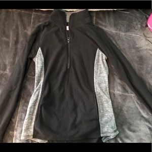 athletic zip shirt